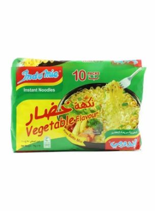 Picture of Indomie Soto Noodles Vegetable Flavour 10x75gm