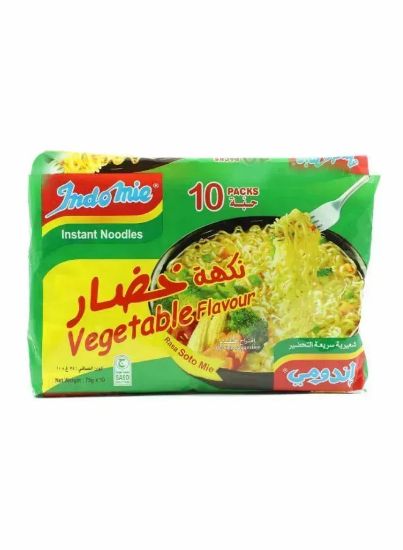 Picture of Indomie Soto Noodles Vegetable Flavour 10x75gm