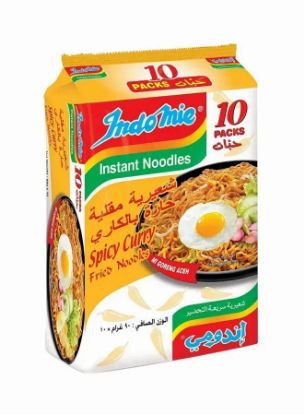 Picture of Indomie Spicy Curry Instant Noodles 10x90gm