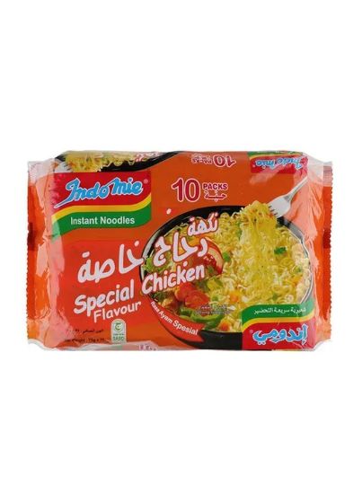 Picture of Indomine Instant Noodles special Chicken 10 Pack 75gm