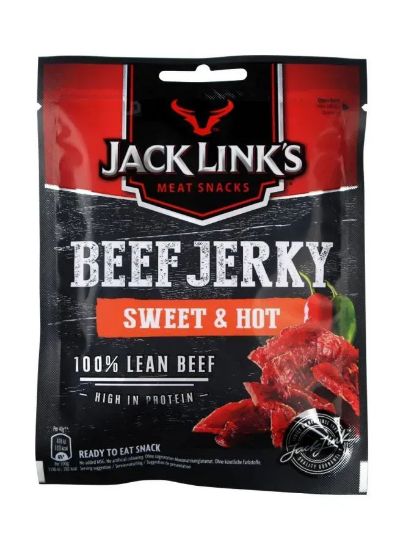 Picture of Jack Links Meat Snacks Jerky Beef Sweet & Hot 40gm