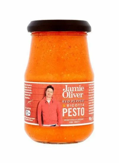 Picture of Jamie Oliver Red Pepper & Ricotta Beautifully Creamy & Sweet 190gm