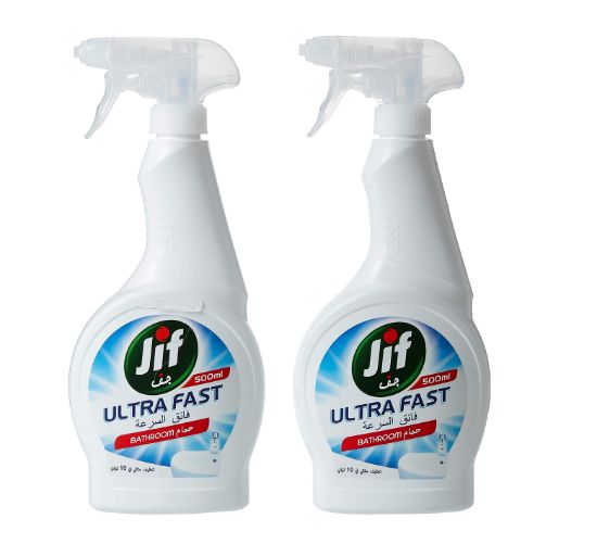 Picture of Jif Ultrafast Bathroom Spray 500ml, Pack of 2