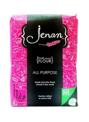 Picture of Jenan Flour All Purpose Pure Wheat Flour 1Kg