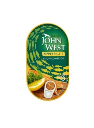 Picture of John West Kipper Fillets in Sunflower Oil 160gm