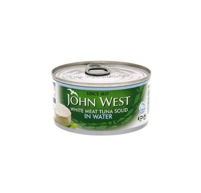 Picture of John West Light Meat Tuna Solid In Water 170gm