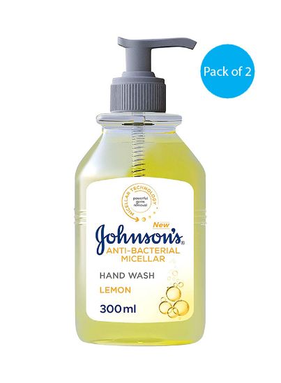 Picture of Johnson Hand Wash Micellar Lemon 2x300ml