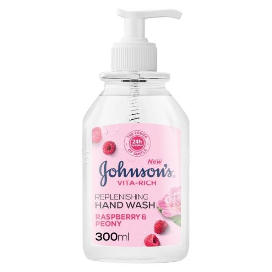 Picture of Johnson Hand Wash Raspberry Peony 300ml