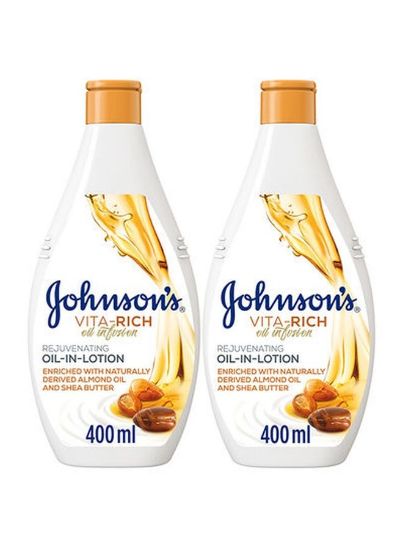 Picture of Johnson'S Body Lotion Oil Infusion 1+1 (400ml)