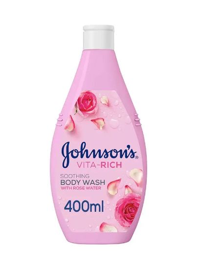 Picture of Johnson'S Body Wash With Rose Water 400ml