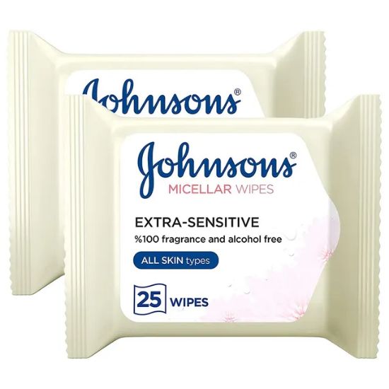 Picture of Johnson'S Face Wipes Micellar Extra Sensitive 25'S