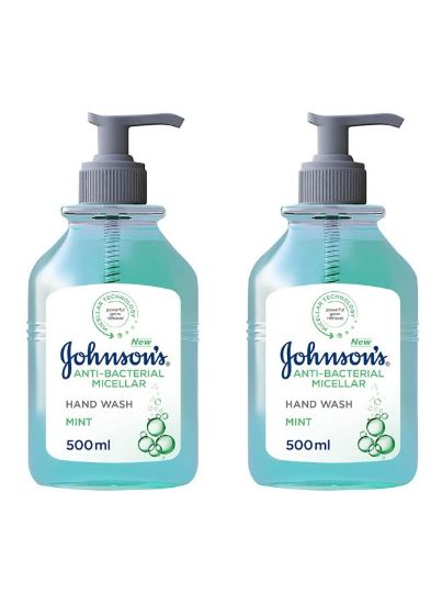 Picture of Johnson's Hand Wash Antibacterial Mint 2x500ml