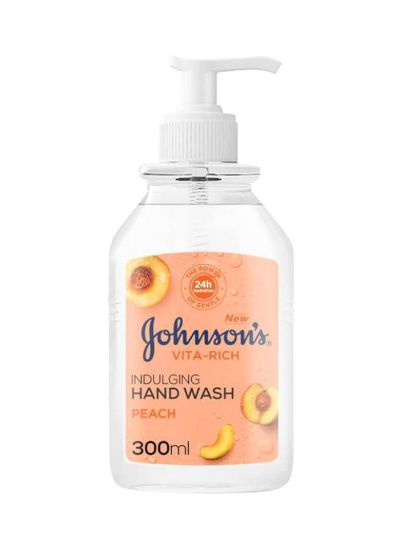 Picture of Johnson's Hand Wash Peach 300ml