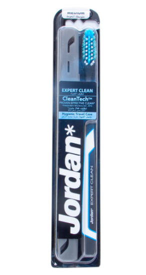 Picture of Jordan Toothbrush Expert Clean Medium Soft 1pc