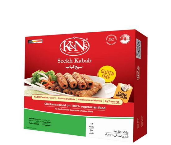 Picture of K&N's Chicken Seekh Kabab 510gm