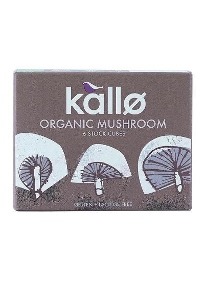 Picture of Kallo Stock Cubes Mushroom 66gm