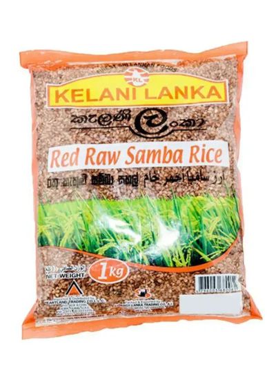 Picture of Kelani Lanka Red Raw Samba Rice 1kg