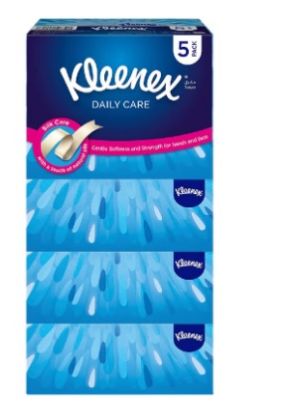 Picture of Kleenex Facial Tissue Daily Care 170's