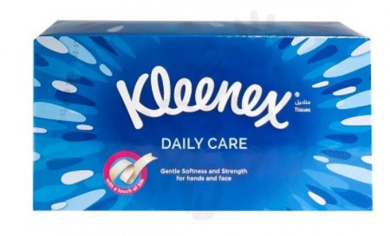 Picture of Kleenex Facial Tissue Daily Care 130's