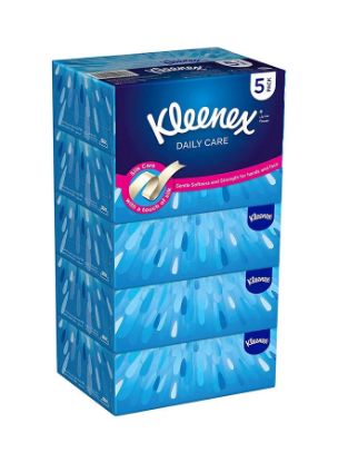 Picture of Kleenex Facial Tissue Daily Care 5x170's