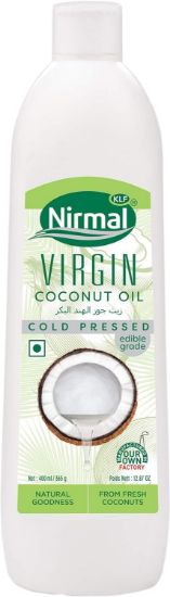 Picture of Klf Nirmal Virgin Coconut Oil Cold Pressed White 400ml