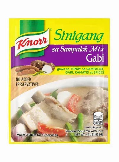 Picture of Knorr Sinigang Sa Sampalok Mix With Gabi 44gm