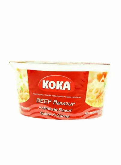 Picture of Koka Bowl Noodles Beef 90gm