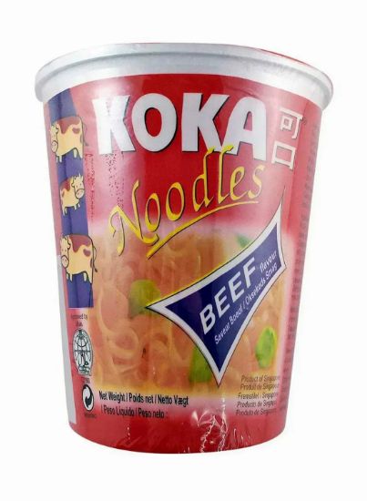 Picture of Koka Cup Noodles Beef 70gm