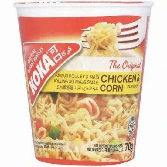 Picture of Koka Cup Noodles Chicken & Corn 70gm