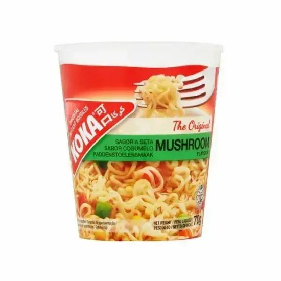 Picture of Koka Cup Noodles Mushroom Gluten Free 70gm