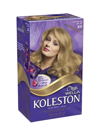 Picture of Koleston Hair Color Cream Light Blonde 8/ 50ml