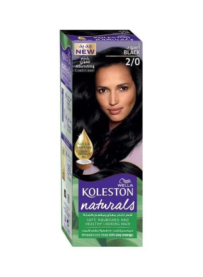 Picture of Wella Koleston Hair Color Creme Nourishing Conditioner 2/0 Black 50ml