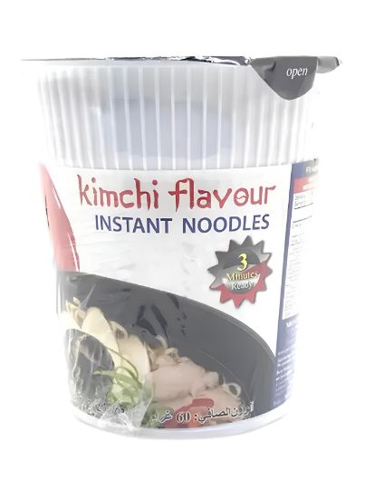 Picture of Korean Instant Noodles With Kimchi Flavor 60gm