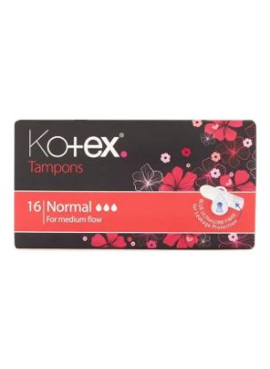 Picture of Kotex Silky Cover, Size Normal, 16 Tampons