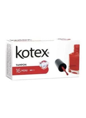 Picture of Kotex Silky Cover, Size Mini, 16 Tampons