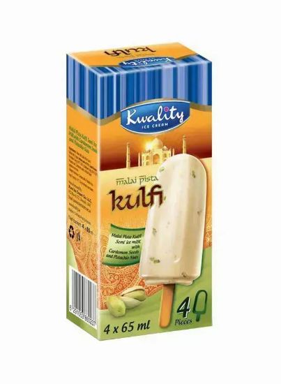 Picture of Kwality Ice Cream Stick Malai Pista 3+1, 65ml