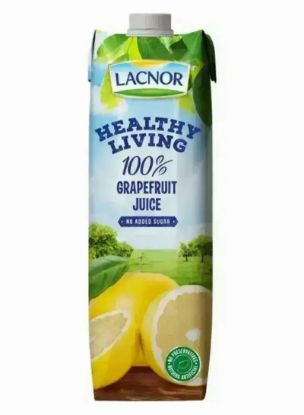 Picture of Lacnor Healthy Living 100% Grapefruit Juice 1litre