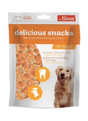 Picture of Les Filous Dog Food Delicious Snacks Chicken & Fish 100gm