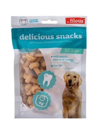 Picture of Les Filous Dod Food Milky Bone Delicious Snacks 100gm