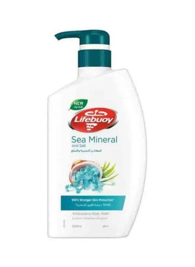 Picture of Lifebuoy Antibacterial Body Wash Sea Mineral & Salt 500ml