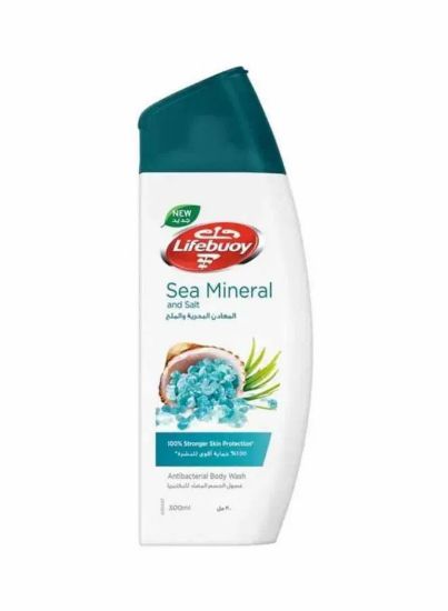 Picture of Lifebuoy Antibacterial Body Wash Sea Mineral & Salt 300ml