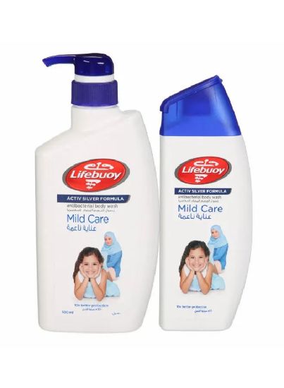 Picture of Lifebuoy Body Wash Mild Care + Honey 500ml+280ml