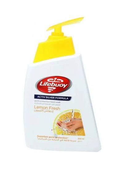 Picture of Lifebuoy Hand Wash Lemon Fresh Activ Silver Formula 500ml