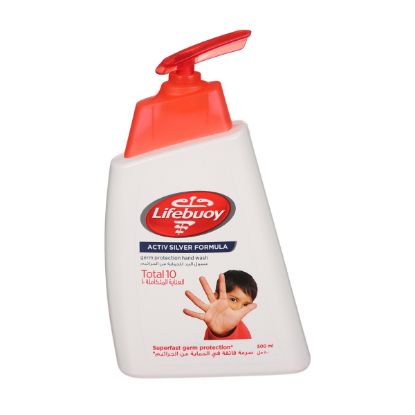 Picture of Lifebuoy Hand Wash Total 10 Activ Silver Formula 500ml