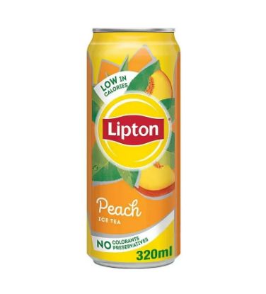 Picture of Lipton Ice Tea Peach Low In Calories Can 330ml