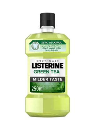 Picture of Listerine Mouthwash Green Tea Milder Taste 250ml