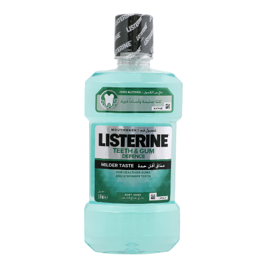 Picture of Listerine Mouthwash Teet & Gum Defence Milder Taste 500ml