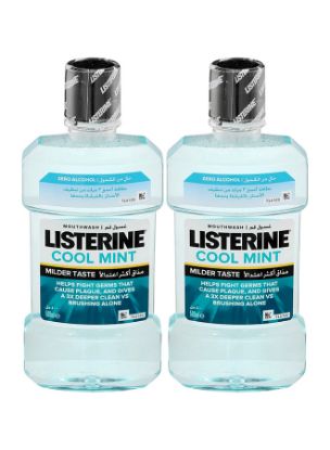 Picture of Listerine Mouthwash Zero Mild Mint 2x500ml