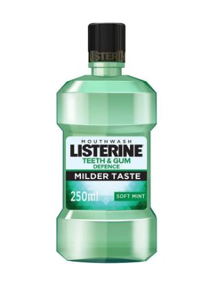 Picture of Listerine Mouthwash Zero Alcohol Soft Mint 250ml