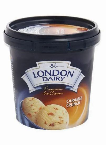 Picture of London Dairy Ice Cream Caramel Crunch 125ml